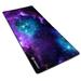 ENHANCE Extended Large Gaming Mouse Pad - XL Mouse Mat (31.5 x 13.75 ) Anti-Fray Stitching for Professional eSports with Low-Friction Tracking Surface and Non-Slip Backing - Galaxy