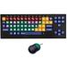 Kids Big Keys Kinderboard Keyboard and 1 Button Mouse Combo Pack / Bundle (Black) Kids Computer Mouse Pad [Ages 1 to 4]