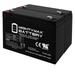 6V 12AH F2 Battery Replaces Gruber Power GPS-6-12 GPS12-6S - 2 Pack