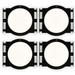Theater Solutions RK8C In Ceiling Installation Rough In Kit for 8 Speakers 2 Pair Pack