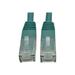 Tripp Lite 5ft Cat6 Gigabit Molded Patch Cable RJ45 M/M 550MHz 24 AWG Green 5 - Patch cable - RJ-45 (M) to RJ-45 (M) - 5 ft - UTP - CAT 6 - IEEE 802.3ab/IEEE 802.5 - molded stranded - green