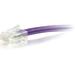 C2G 3ft Cat6 Non-Booted Unshielded (UTP) Ethernet Network Patch Cable - Purple - patch cable - 3 ft - purple