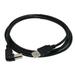 6ft Right Angle USB Cable for: Citizen CT-S310II Thermal POS Printer -Right Angle USB and Serial CT-S310II-U-BK - Black