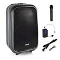 Pyle PWMA1225BT - Bluetooth PA Loudspeaker Portable Stereo System Karaoke Recording Function MP3/USB/Micro SD/FM Radio