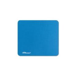 Compucessory Smooth Cloth Nonskid Mouse Pads 9.50 x 8.50 Dimension - Blue - Rubber Base Cloth