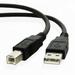 10ft USB Cable for: Epson WorkForce WF-2540 Wireless All-in-One Color Inkjet Printer Copier Scanner ADF Fax - White / Beige