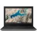 Lenovo 100e Chromebook 11.6 HD Display Mediatek MT8173C 4GB DDR3 16GB eMMC Chrome OS Black