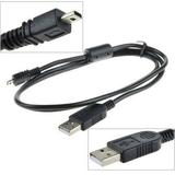 ABLEGRID 3.3FT Black USB Data SYNC Cable Cord For Coolpix S70 S3600 camera(with Ferrite Core)