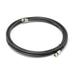 30 Feet Black RG6 Coaxial Cable (Coax Cable) - Made in the USA - with High Quality Connectors F81 / RF Digital Coax - AV CableTV Antenna and Satellite CL2 Rated 30 Foot