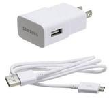 OEM Rapid Home Wall AC Charger USB Adapter Data Cable Sync Cord White X3Q for AT&T Samsung Galaxy S6 Edge+ - Verizon LG G Pad 10.1 - Verizon Samsung Galaxy Note 5 - Sprint Samsung Galaxy Note 5