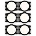 Theater Solutions RK8C In Ceiling Installation Rough In Kit for 8 Speakers 3 Pair Pack