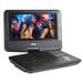 Naxa Electronics NPD-703 7-Inch TFT LCD Swivel Screen Portable DVD Player - Black lacquer