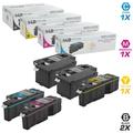 LD Compatible Replacement for Xerox Phaser 6022 & WorkCentre 6027 Toner Cartridges: 2 106R02759 Black 1 106R02756 Cyan 1 106R02757 Magenta 1 106R02758 Yellow