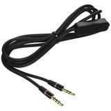 Nicetq Nicetq Replacement 4Ft 3.5Mm Stereo Audio Cable Cord With Mic For Skullcandy Hesh 2 Headphones Electronic_Cable