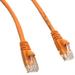 C&E Cat6 1.5-Foot Snagless/Molded Boot Ethernet Patch Cable 5-Pack Orange (CNE58747)