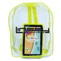 LINSAY 7 Kids Tablet 64GB Android 13 Wi-Fi Camera Apps Games Learning Tab for Children with Yellow Kid Defender Case and Backpack