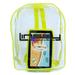 LINSAY 7 Kids Tablet 64GB Android 13 Wi-Fi Camera Apps Games Learning Tab for Children with Yellow Kid Defender Case and Backpack