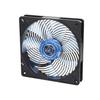 Black-Knob color RETAIL Case Fan WITH CONTROL SPEED 9 bladed designs 120X120X25mm