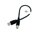 Kentek 1 Feet FT USB Cable Cord For NATIVE INSTRUMENTS TRAKTOR KONTROL TURNTABLE MIXER S5 D2 Z2 Black