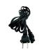 Kentek 10 Feet FT AC Power Cord 2-Prong Lead Cable for Epson Stylus Photo R280 R220 R260 Printer