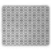 Geometric Mouse Pad Blue Grey Abstract Colored Background Image with Hexagon Modern Art Print Rectangle Non-Slip Rubber Mousepad Grey Pale Grey by Ambesonne