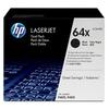 HP 64X 2-pack High Yield Black Original LaserJet Toner Cartridges ~24000 pages