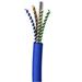 Cables To Go 32593 500ft CAT 6 UTP SOLID PVC CABLE - BLUE