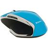 VERBATIM WRLS 6BUTN DLX MOUSE BLU