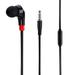 Mono Headset for Samsung Galaxy A50/A20/A10e - Earphone w Mic Wired Earbud 3.5mm Single Headphone Hands-free Microphone Black Z6A