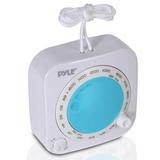 PYLE PSR71 - Shower Radio Speaker - Waterproof Rated AM/FM Radio with Rotary Tuner