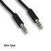 Kentek 12 Feet FT Slim 3.5mm AUX Auxiliary Cable Cord Stereo Audio iPod MP3 Car Headphone