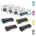 Compatible Ricoh SP C250 4PK Cartridges: 1 407539 Black 1 407540 Cyan 1 407541 Magenta and 1 407542 Yellow