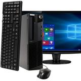 Lenovo ThinkCentre M91P Desktop Computer PC 3.20 GHz Intel i5 Quad Core Gen 2 8GB DDR3 RAM 1TB Hard Disk Drive (HDD) SATA Hard Drive Windows 10 Professional 64bit