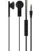 Headset OEM 3.5mm Hands-free Earphones Dual Earbuds Headphones w Mic Stereo Wired [Black] X3D for Motorola Google Nexus 6 Moto E LTE E4 PLUS G4 Play G5 PLUS (XT1687)