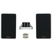 Rockville BluTube Tube Amplifier w/ Bluetooth+(2) 5.25 Black Bookshelf Speakers