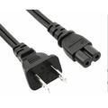 2-pack 2-prong AC Power Supply Cord Cable Adapter