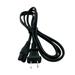 Kentek 6 Feet FT AC Power Cable Cord for Panasonic SA-AK12 SA-AK14 SA-AK23 SA-AK24 SA-AK27 SA-AK29