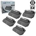 LD Compatible Replacements for Xerox 106R01530 Set of 5 Black Laser Toner Cartridges for use in Xerox WorkCentre 3550