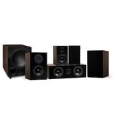 Fluance Elite Compact Home Theater 5.1 Speaker System - Walnut