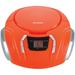 SYLVANIA SRCD261 Portable CD Players with AM/FM Radio (Orange)