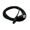 Kentek 15 Feet FT 3-Prong AC Power Adapter Charger Replacement Cord Cable for IBM/HP Laptop