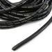 Red Hound Auto 33FT PE 5/8 inches (16 mm) Black Polyethylene Spiral Wire Wrap Tube PC Manage Cable for Car Computer Cable