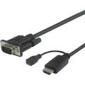 Open Box VisionTek HDMI to VGA Active 2 Meter Cable (M/M) - 6.56 ft