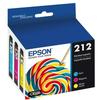 EPSON 212 Claria Ink Standard Capacity Color Combo Pack (T212520-S) Works with WorkForce WF-2830 WF-2850 Expression XP-4100 XP-4105