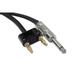 Blackmore Pro Audio 12 ft. 16 Gauge Speaker Cable with Banana Plug Connector - Black - 12 ft.