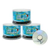 150 Pack Ridata DVD+RW 4X 4.7GB Silver Logo Rewritable DVD Plus RW Re-writable Blank Recordable Media Disc