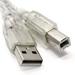 6ft USB Cable for HPÂ® Officejet 6700 Premium e-All-in-One Printer Silver