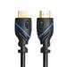 1.5ft (0.4M) High Speed HDMI Cable Male to Male with Ethernet Black (1.5 Feet/0.4 Meters) Supports 4K 30Hz 3D 1080p and Audio Return CNE456503 (3 Pack)