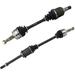 Bodeman Pair 2 Front CV Axle Shaft Assemblies for 1993-2002 Nissan Quest and Mercury Villager