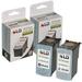 Remanufactured Canon PG-40 and CL-41 Set of 2Cartridges: Includes 1 Black and 1 Color Cartridge